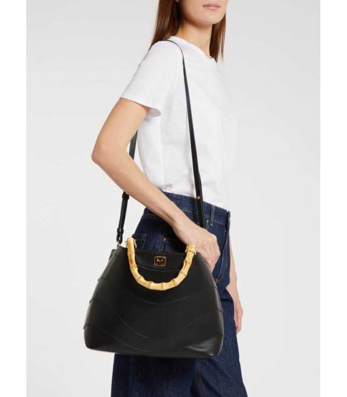 Bolso Shopper Negro Marella Mujer