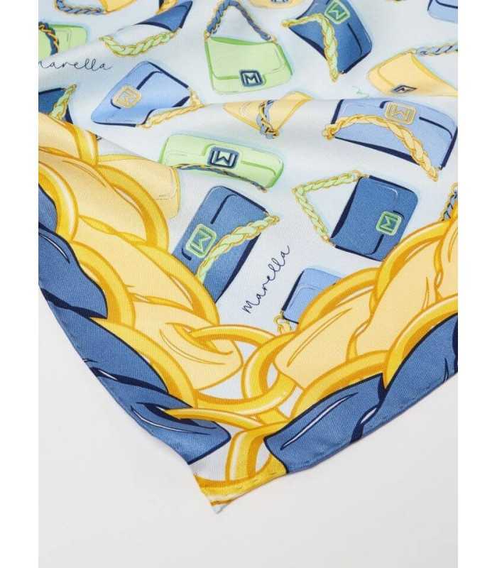 Pañuelo Bolsos Azul Marella Mujer