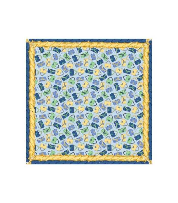 Pañuelo Bolsos Azul Marella Mujer