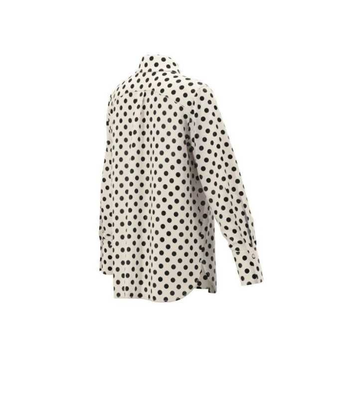 Camisa Seda Lunares Marella Mujer
