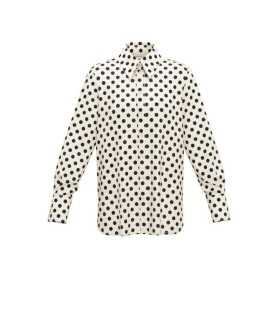 Camisa Seda Lunares Marella Mujer