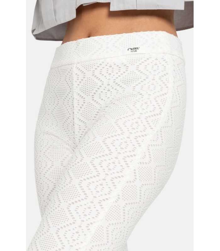 Pantalón FAITH Encaje Blanco Cambio Mujer