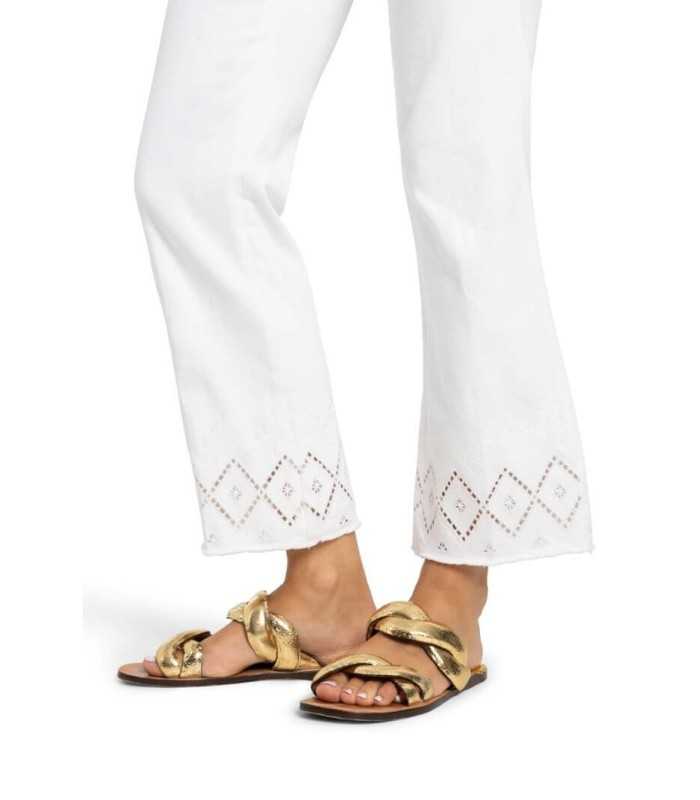 Pantalón FRANCESCA Blanco Calado Cambio Mujer