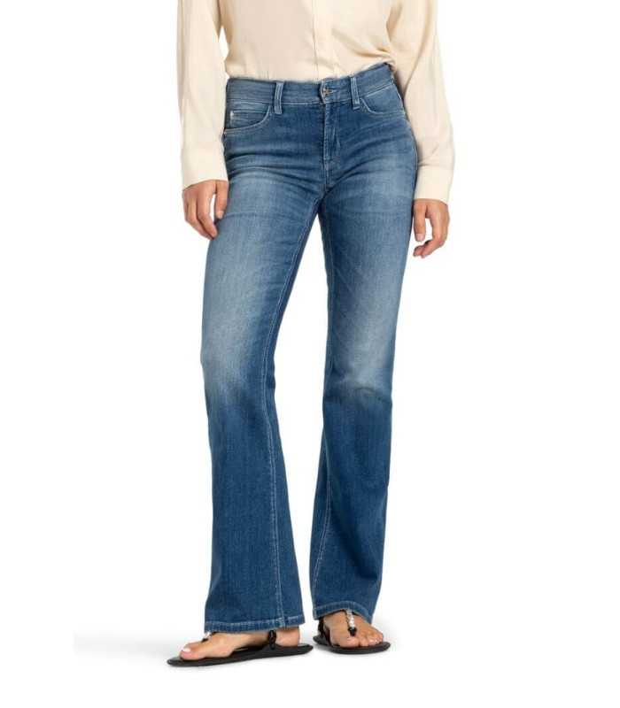 Pantalón PARIS FLARED Azul Campana  Cambio Mujer