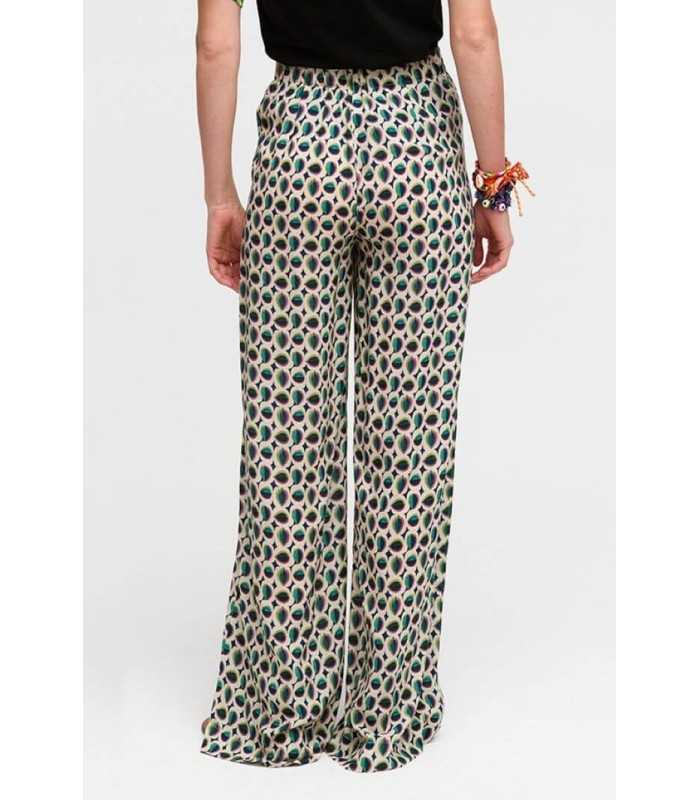 Pantalón Estampado Verdes Aldo Martins Mujer