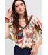 Top Estampado Dibujos Aldo Martins Mujer