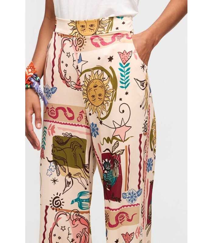 Pantalón Estampado Aldo Martins Mujer