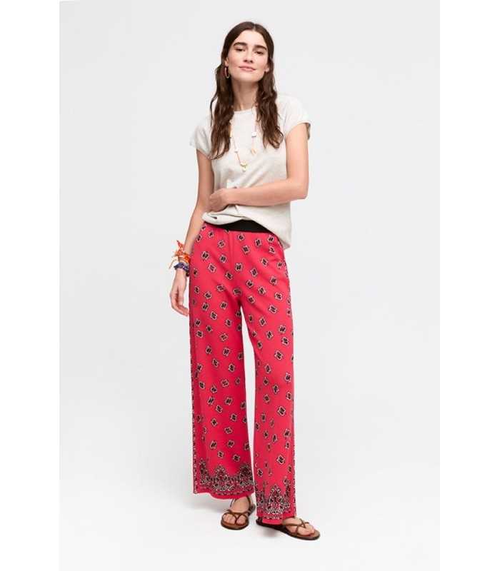 Pantalón Estampado Verde Aldo Martins Mujer