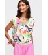 Top Estampado Abstracto Aldo Martins Mujer