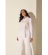 Camisa Blanca Cordón Piero Moretti Mujer