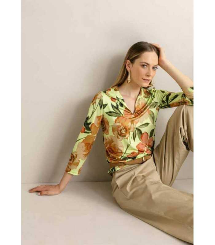 Top Tonos Naturales Maria Bellentani Mujer