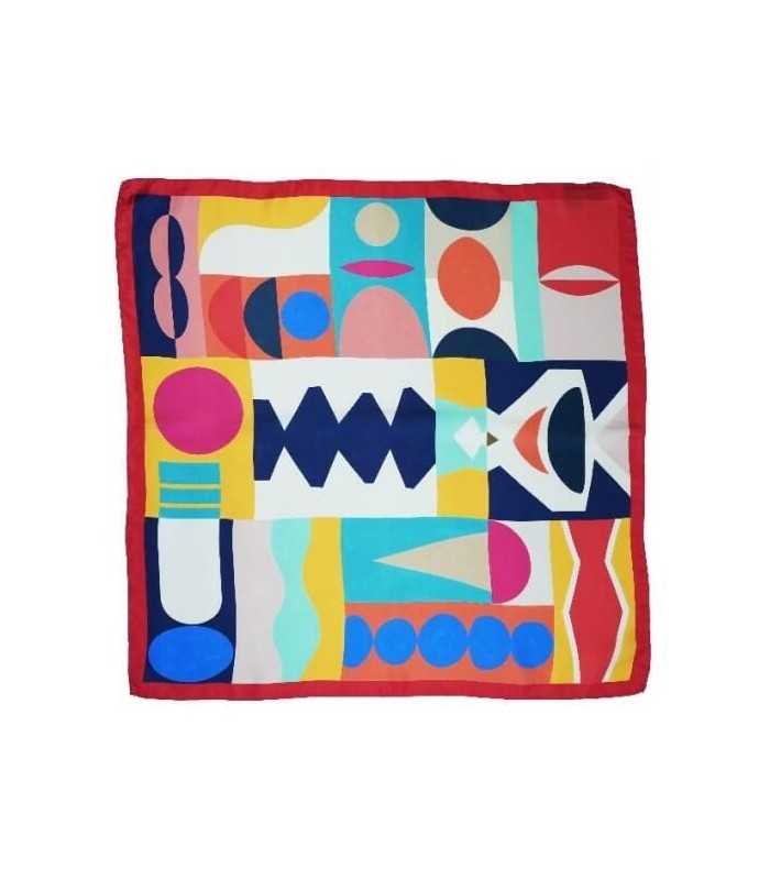 Pañuelo Estampado Rojo Noga Mujer