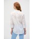 Blusa Blanca Bordada Joseph Ribkoff Mujer