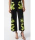 Pantalón Negro Floral Joseph Ribkoff Mujer