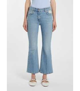 Pantalón Vaquero Acampanado Marella Mujer