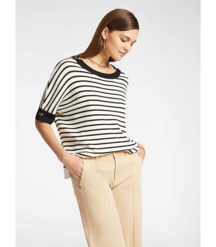 Suéter Punto Rayas Elena Miro Mujer