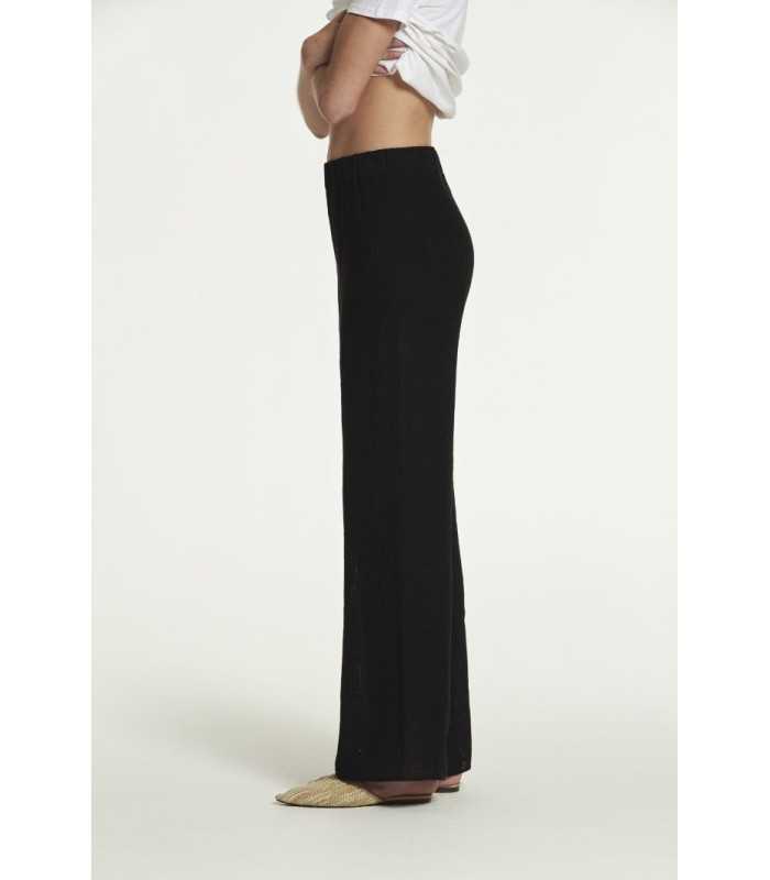 Pantalón Negro Rejilla Oky Mujer