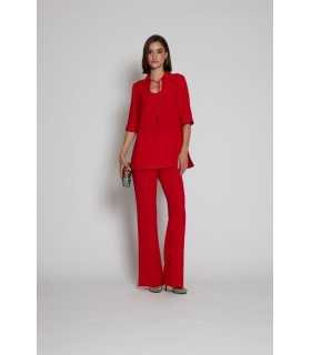 Blusón Rojo Moskada Mujer