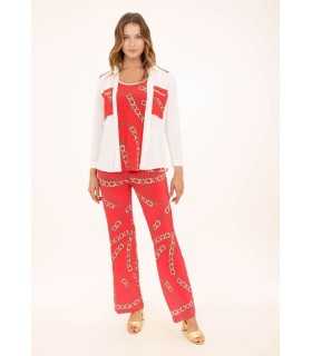 Pantalón Coral Cadenas Anna Mora Mujer