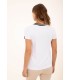 Camiseta Blanca Cadenas Anna Mora Mujer