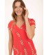 Camiseta Coral Cadenas Anna Mora Mujer