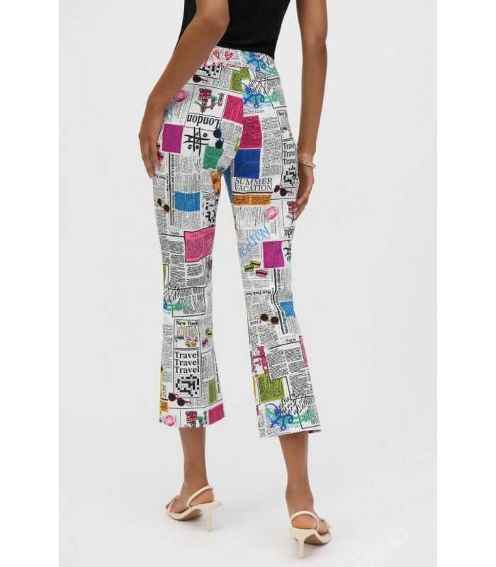 Pantalón Estampado Recortes Joseph Ribkoff Mujer