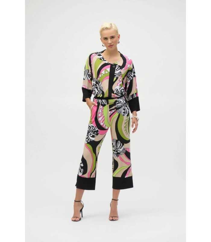 Pantalón Estampado Retro Joseph Ribkoff Mujer
