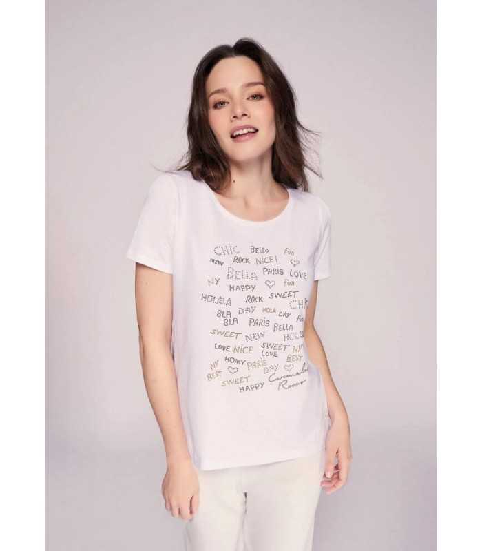 Camiseta Palabras Carmela Rosso Mujer