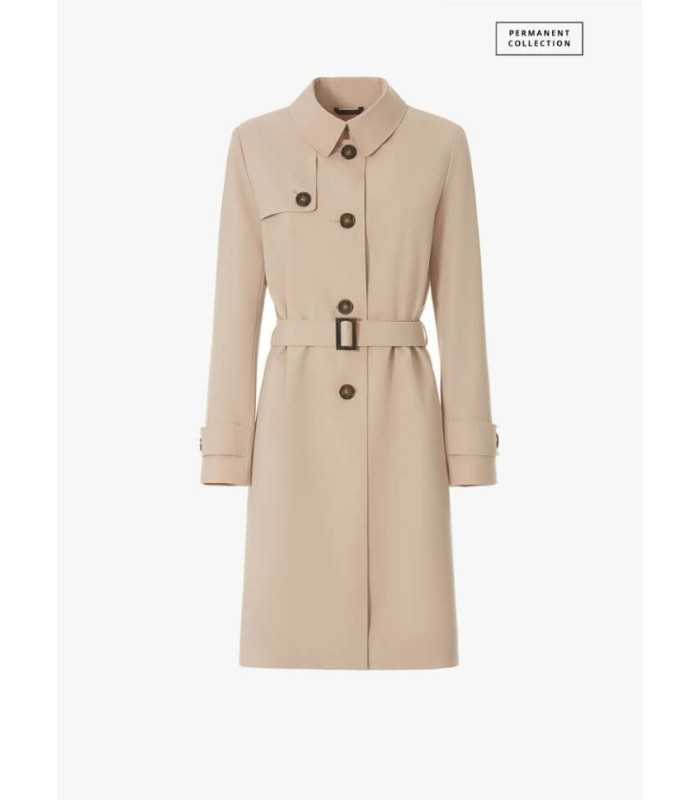 Gabardina Beige Técnica Cinzia Rocca Mujer