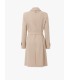 Gabardina Beige Técnica Cinzia Rocca Mujer