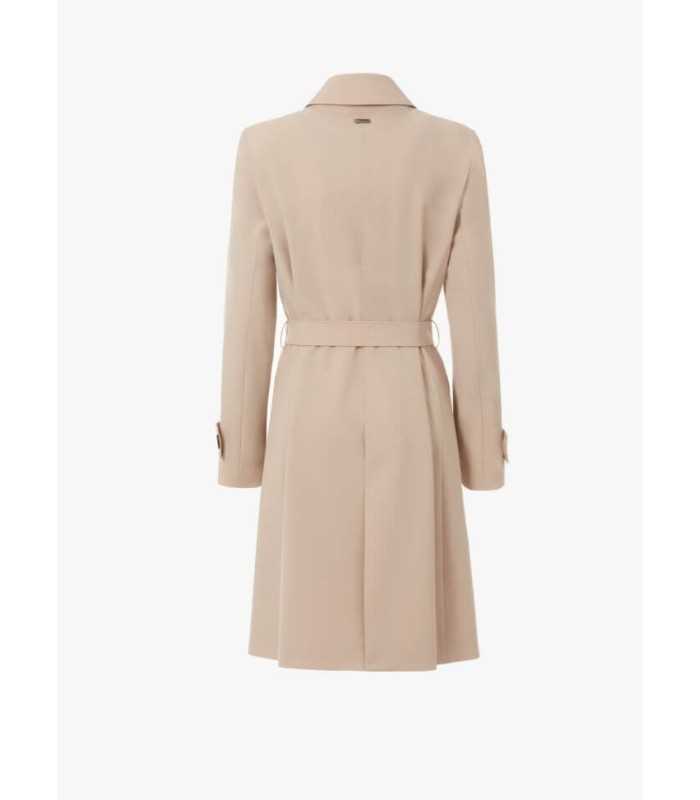 Gabardina Beige Técnica Cinzia Rocca Mujer