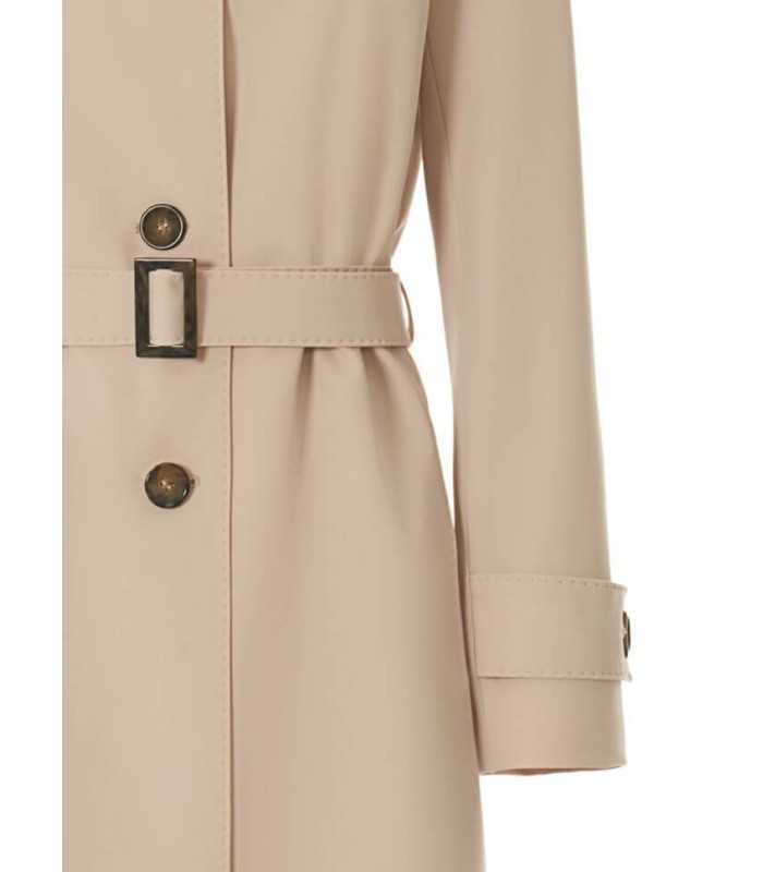Gabardina Beige Técnica Cinzia Rocca Mujer
