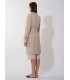 Gabardina Beige Técnica Cinzia Rocca Mujer