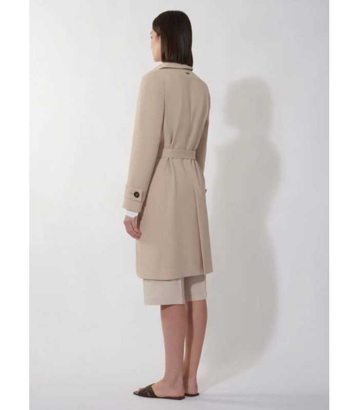 Gabardina Beige Técnica Cinzia Rocca Mujer