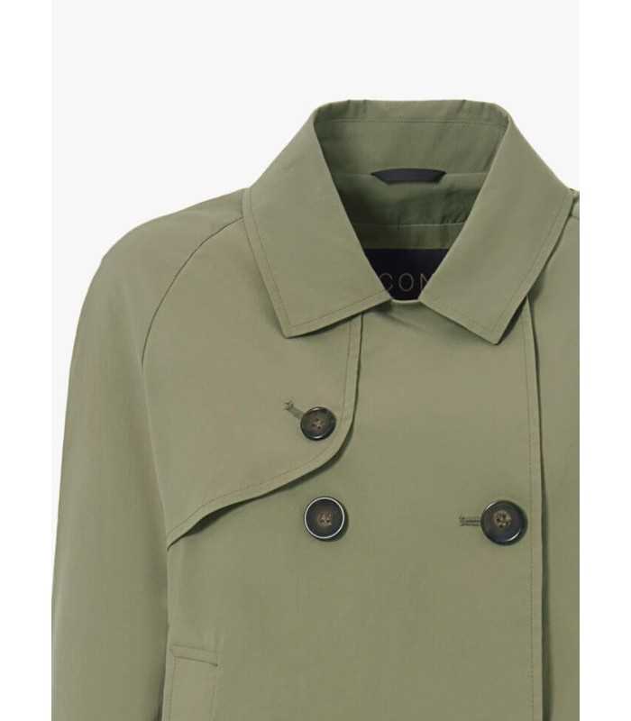 Chaqueta Cruzada Verde Cinzia Rocca Mujer