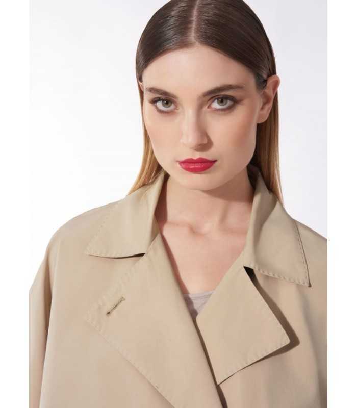 Capa Beige Impermeable Cinzia Rocca Mujer