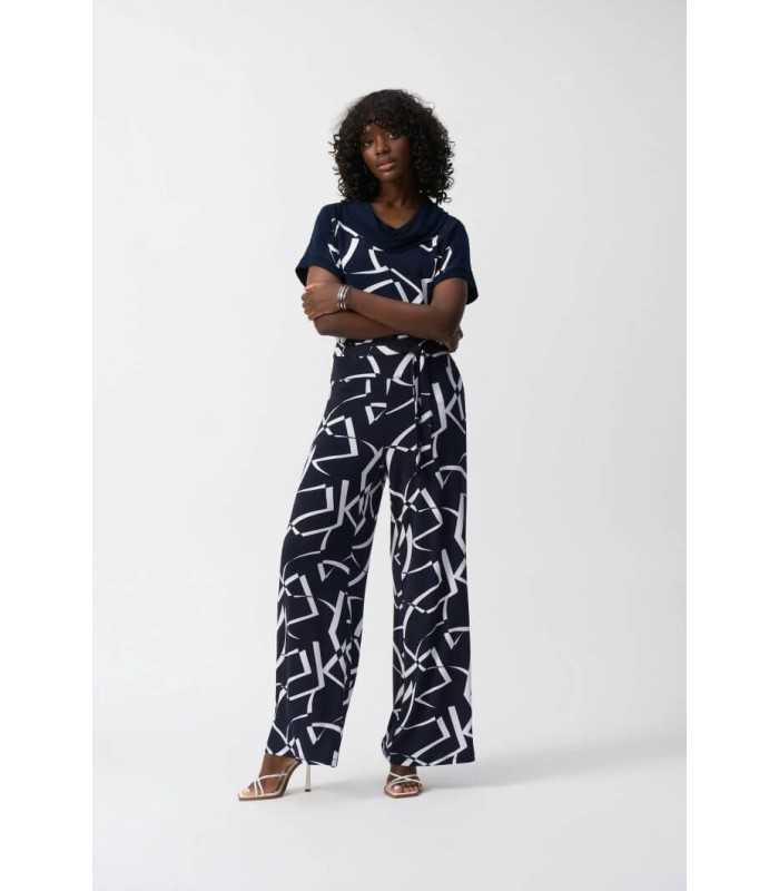 Pantalón Estampado Geométrico Joseph Ribkoff Mujer