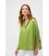 Top Verde Raso Joseph Ribkoff Mujer