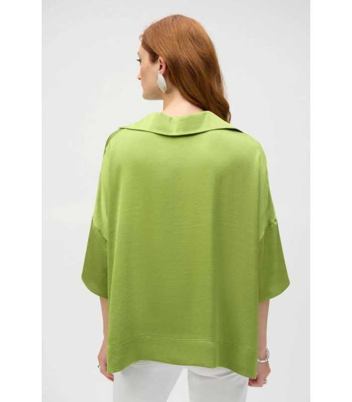Top Verde Raso Joseph Ribkoff Mujer