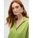 Top Verde Raso Joseph Ribkoff Mujer