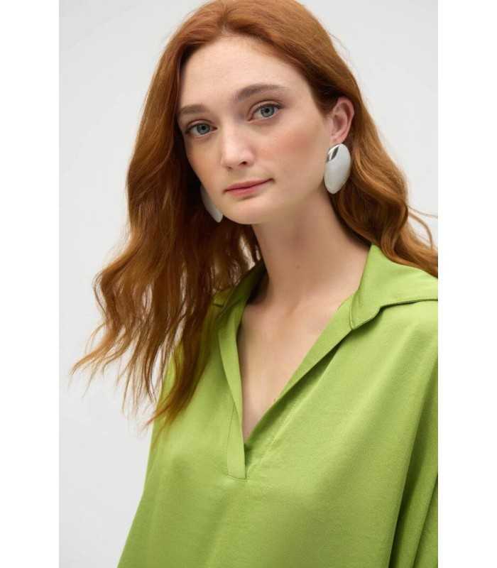 Top Verde Raso Joseph Ribkoff Mujer