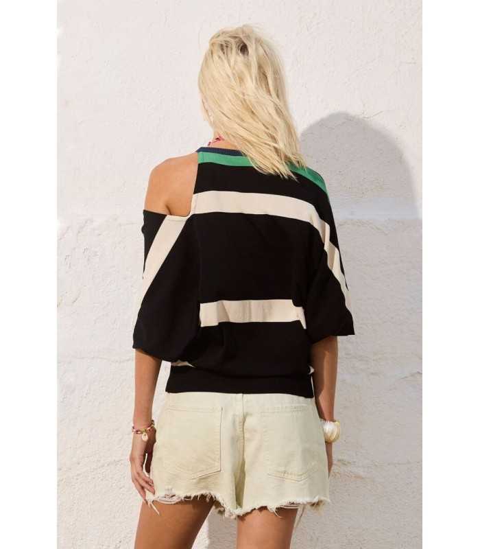 Suéter Geométrico Aldo Martins Mujer