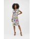 Vestido Estampado Texto Joseph Ribkoff Mujer