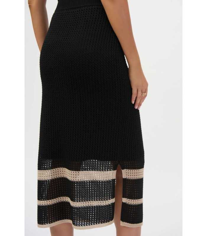 Falda Punto Negra Joseph Ribkoff Mujer