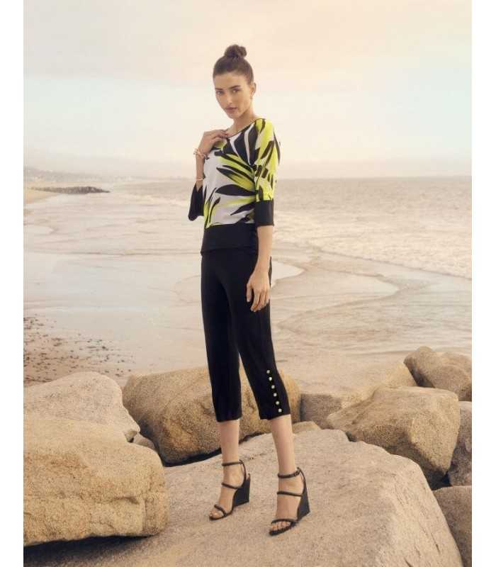 Blusón Estampado Hojas Frank Lyman Mujer