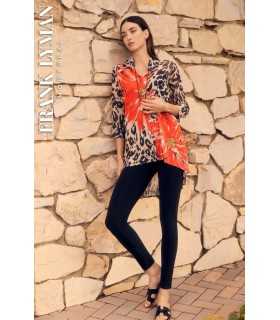 Blusón Animal Print Frank Lyman Mujer