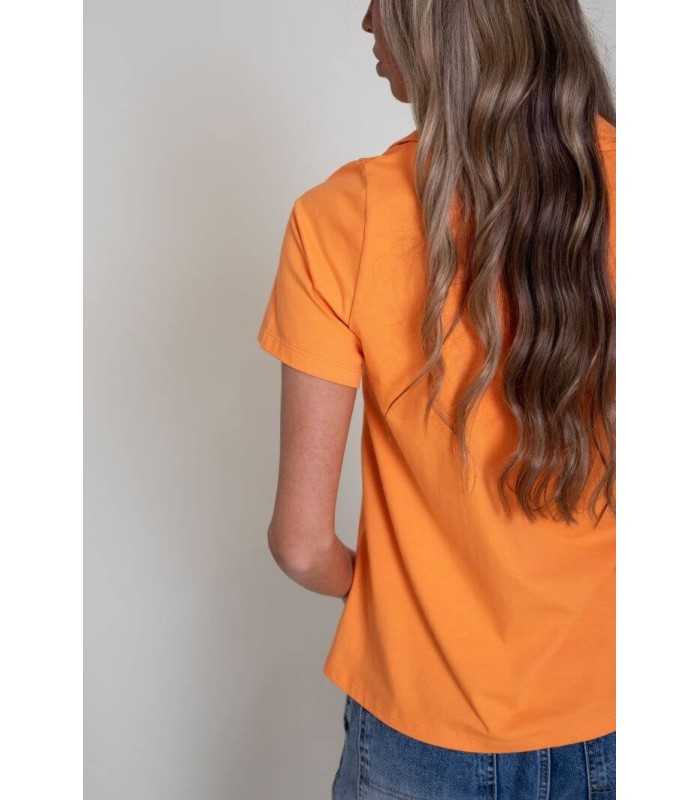 Camiseta Naranja Polo Pisonero Mujer