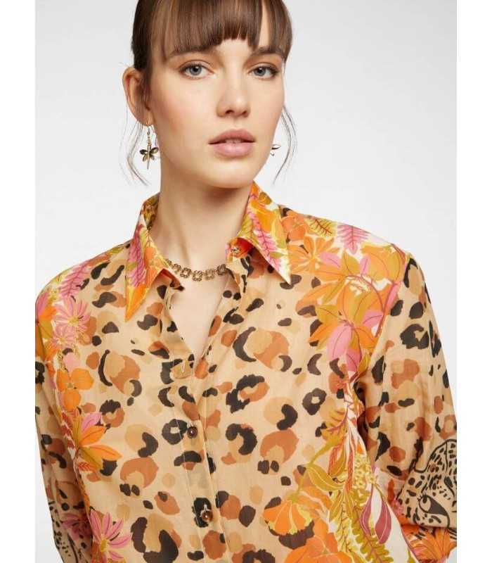 Camisa Animal Print Elena Miro Mujer