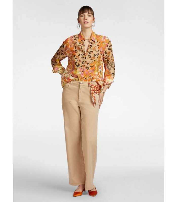 Camisa Animal Print Elena Miro Mujer