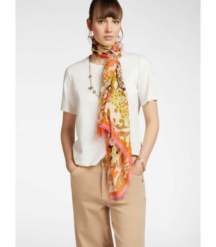 Chal Animal Print Elena Miro Mujer